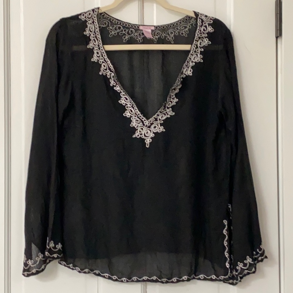 Calypso Black Tunic